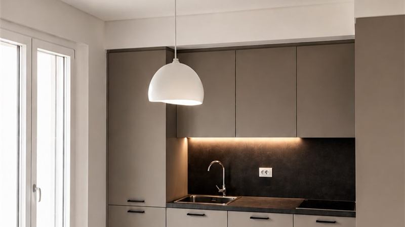 Cucina dall'ingresso